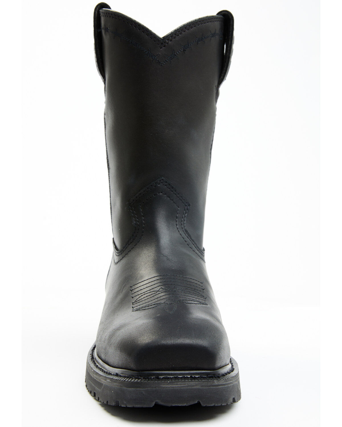 Image #4 - Cody James Men's Uniform Western Work Boots - Composite Toe, Black, hi-res