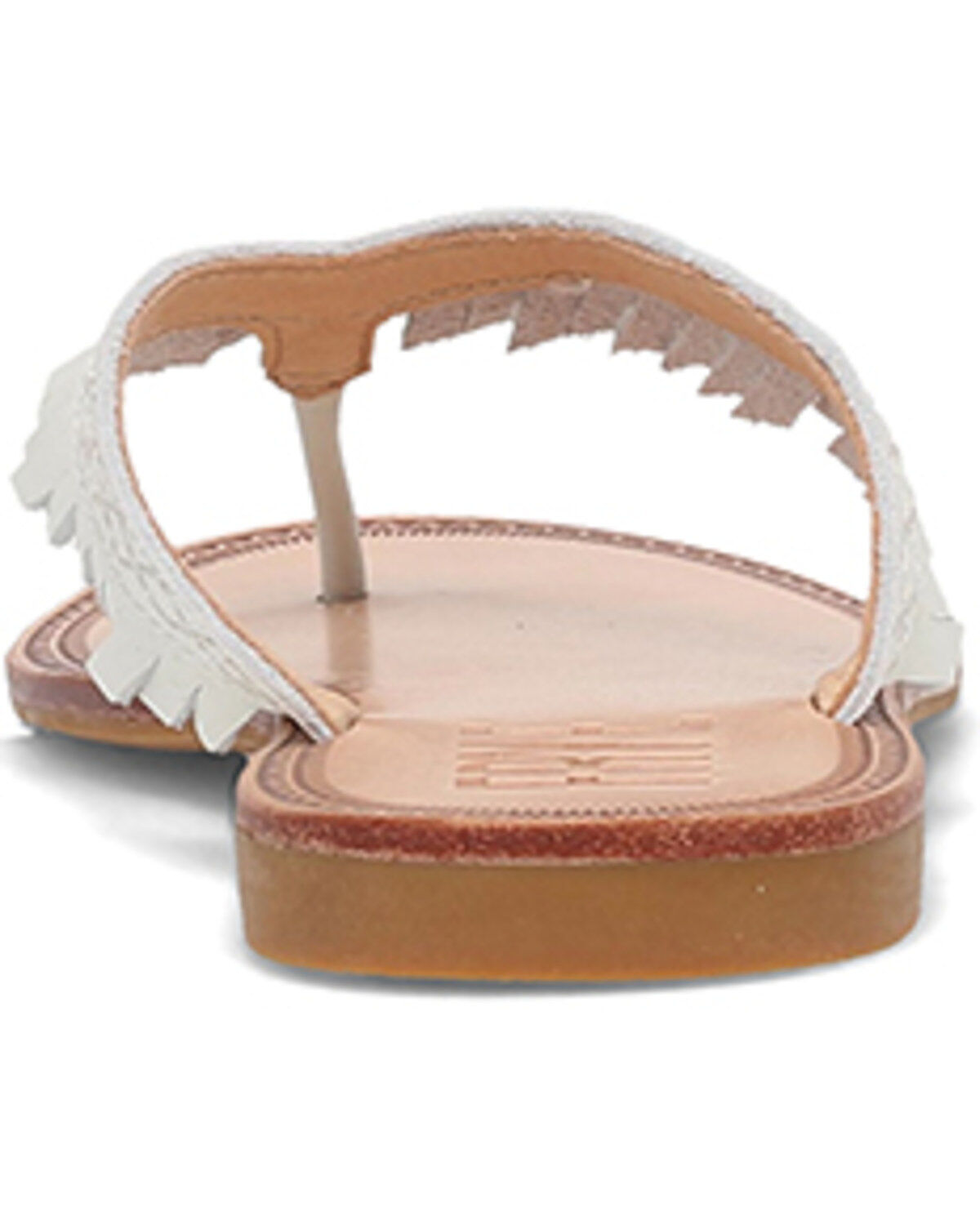 Image #5 - Frye Women's Ava Fringe Sandals, White, hi-res