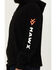 Image #3 - Hawx Men's Logo Sleeve Hooded Sweatshirt - Tall, Black, hi-res