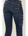 Image #4 - Ariat Women's Rebar Pilar Medium Wash Flex Riveter Bootcut Work Jeans, Blue, hi-res