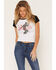 Image #1 - Morgan Wallen Women's Short Sleeve Raglan Tee, Black, hi-res