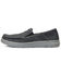 Image #2 - Ariat Men's Heather Brown Charcoal 360 Canvas Slip-On Casual Shoe - Moc Toe, Charcoal, hi-res