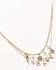 Image #1 - Shyanne Women's Double Layered Charm Necklace, Gold, hi-res