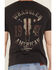 Image #4 - Wrangler Men's American Legend Steer Head Short Sleeve Graphic T-Shirt, Black, hi-res