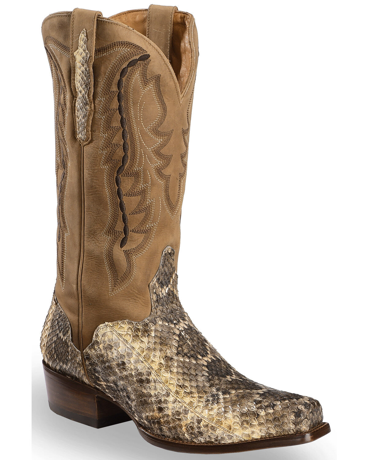 rattlesnake cowboy boots diamondback
