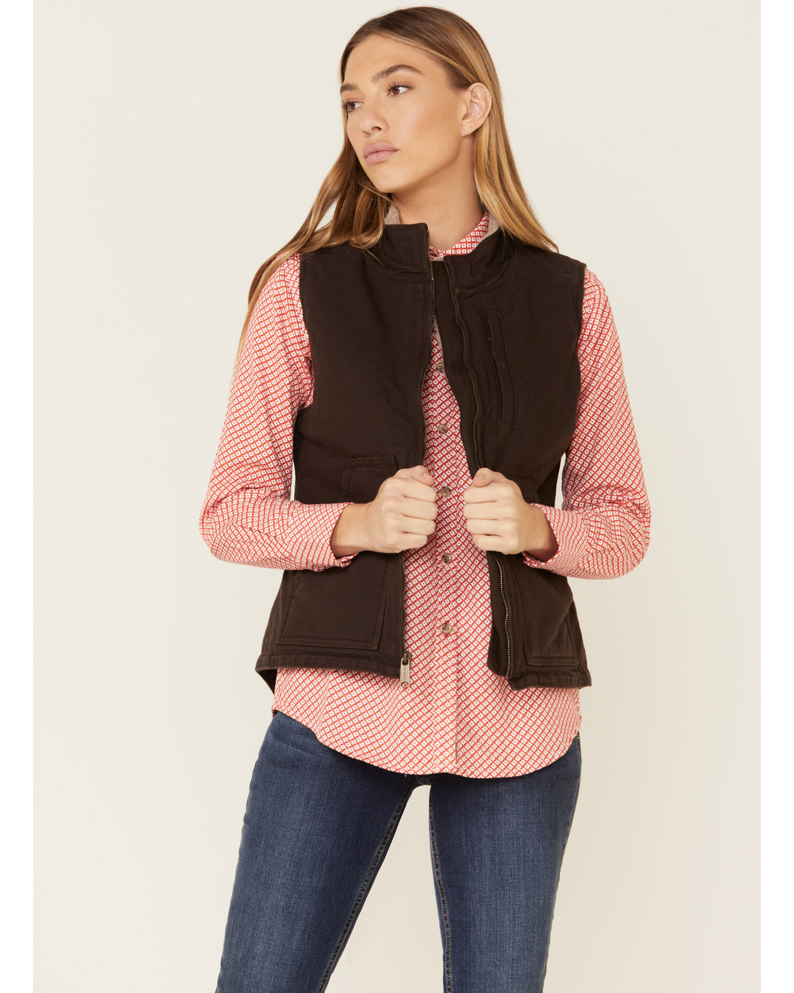 Carhartt sherpa vest top