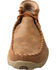 Image #4 - Twisted X Men's Driving Moc Lace-Up Casual Shoes, Taupe, hi-res