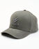 Hawx Men's Gray Embroidered Logo Solid-Back Ball Cap , Grey, hi-res