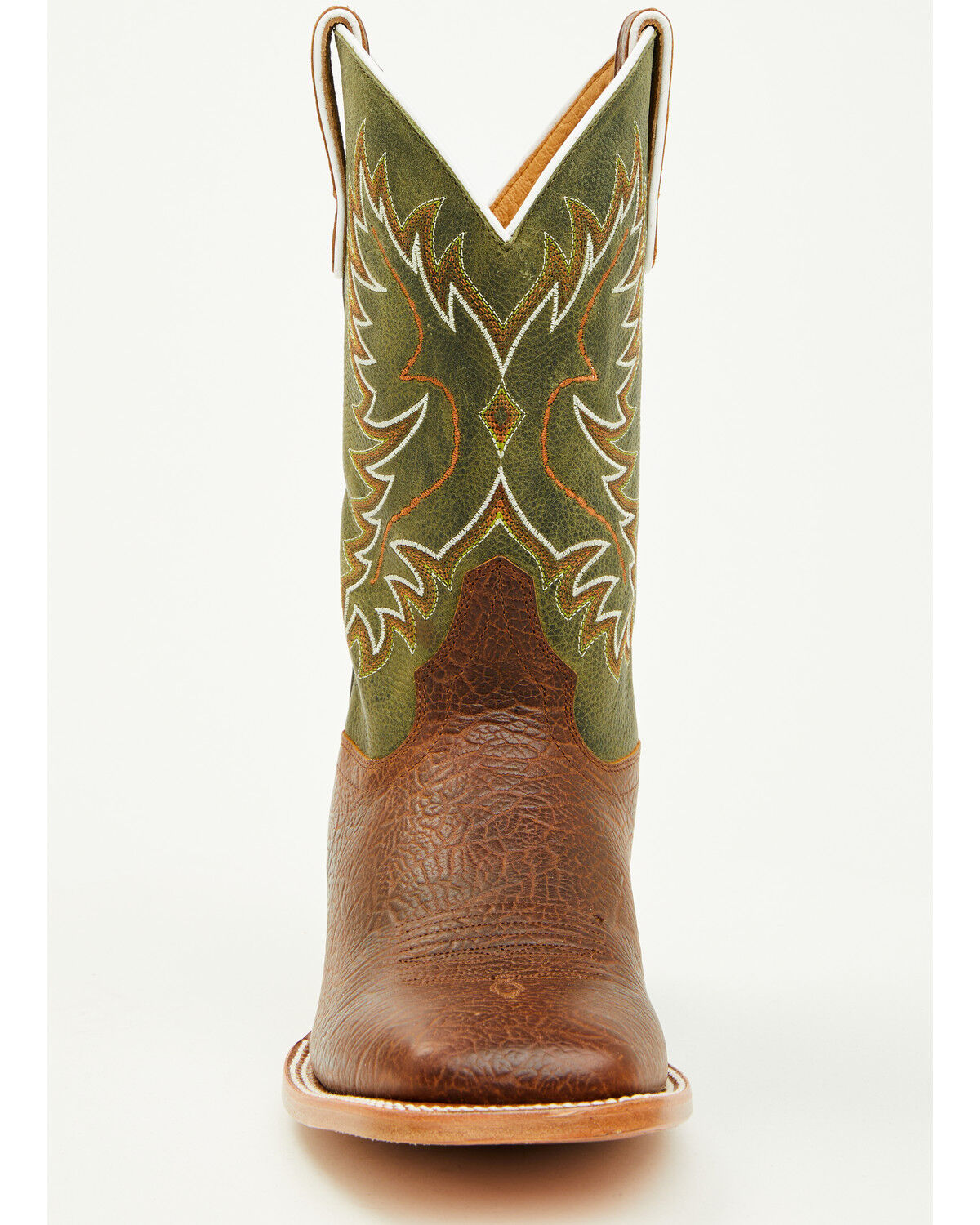Image #4 - Cody James Black 1978® Men's Benson Western Boots - Broad Square Toe, Green, hi-res