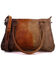 Image #1 - Bed Stu Women's Rockababy Tie Dye Leather Satchel Bag, Coffee, hi-res