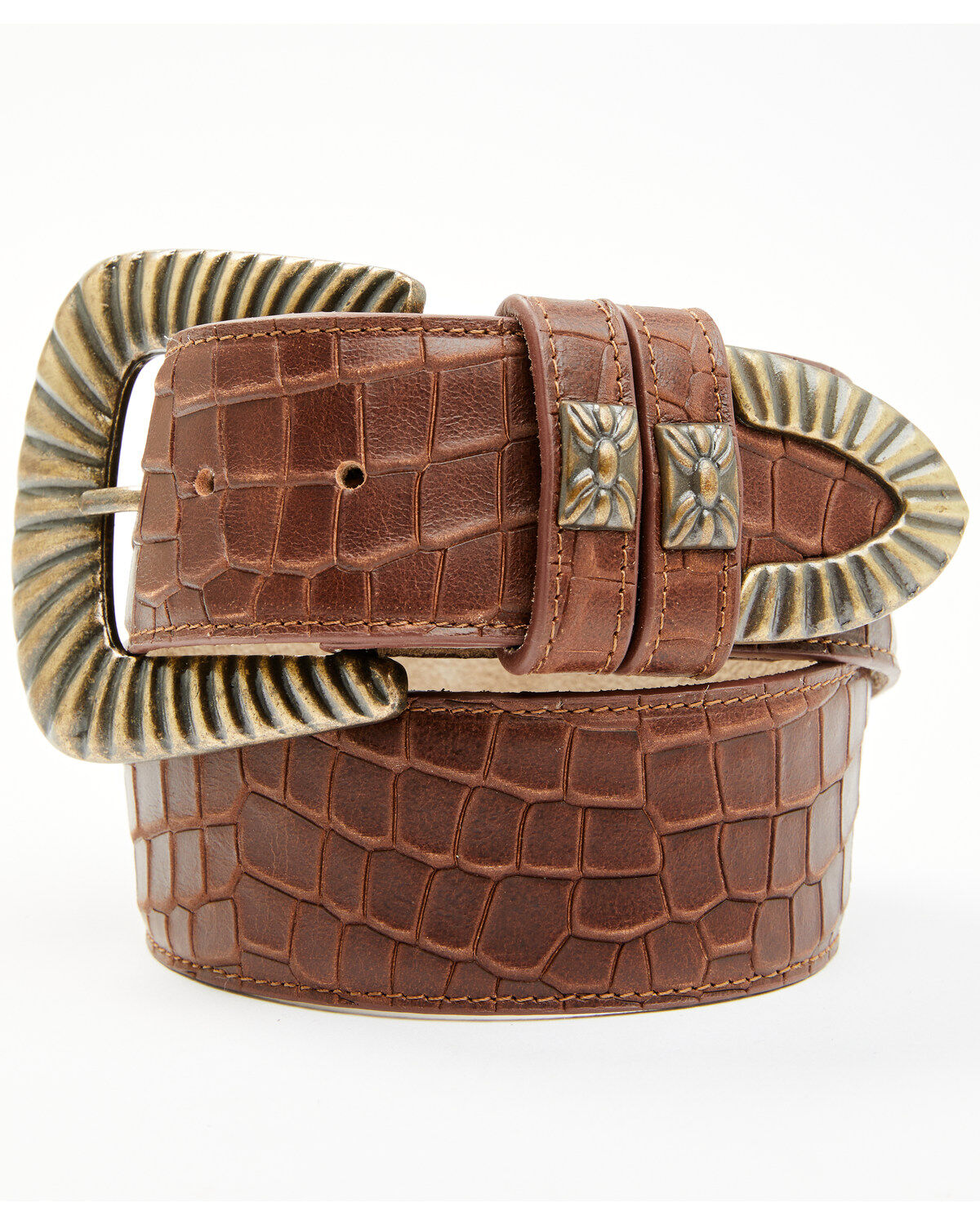 Image #1 - Idyllwind Women's Strut Whiskey Belt, Dark Brown, hi-res