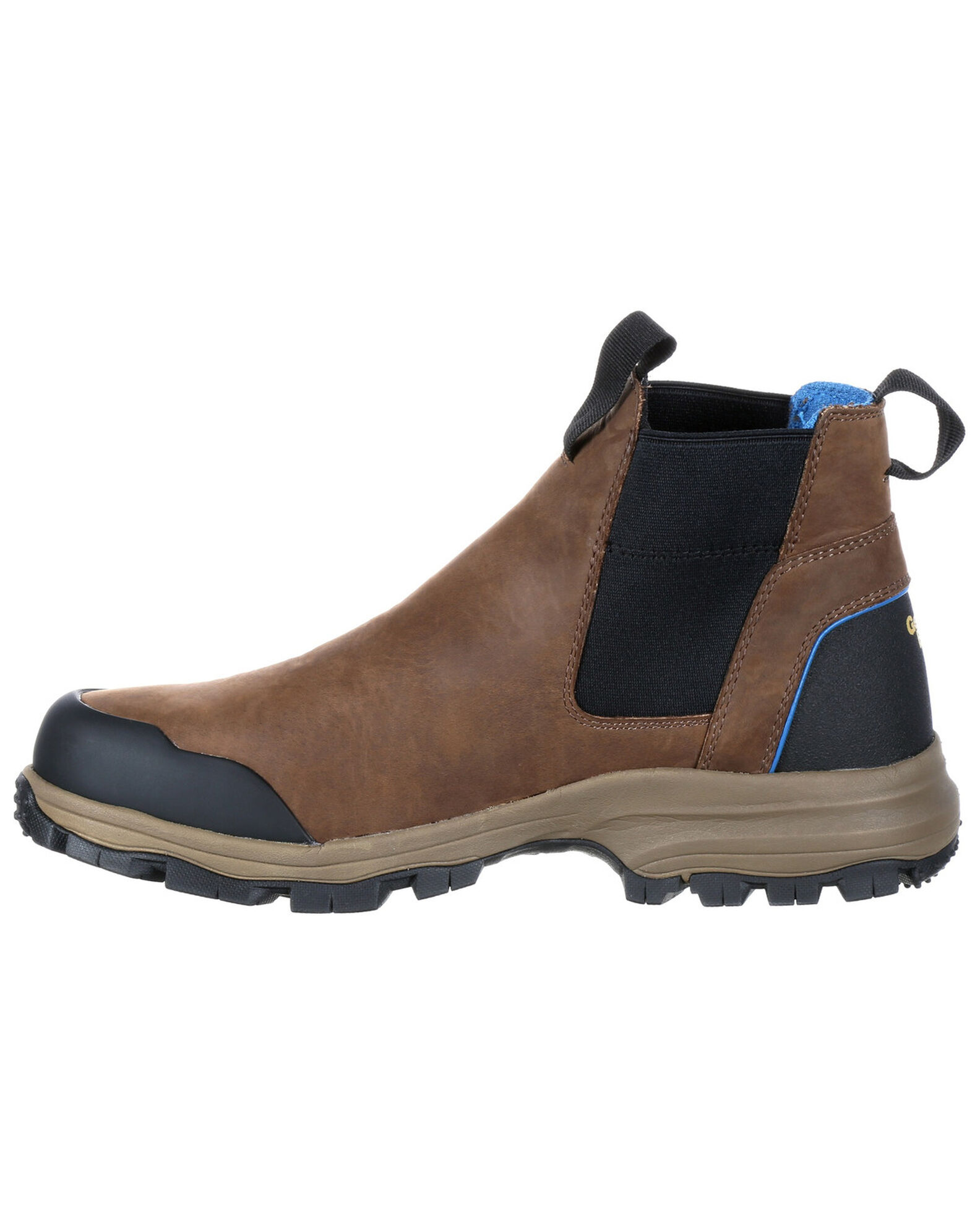 Image #3 - Georgia Boot Men's Blue Collar Waterproof Work Romeo Boots - Soft Toe, Dark Brown, hi-res