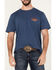 Image #3 - Wrangler Men's Boot Barn Exclusive Ombre Logo Short Sleeve Graphic T-Shirt, , hi-res