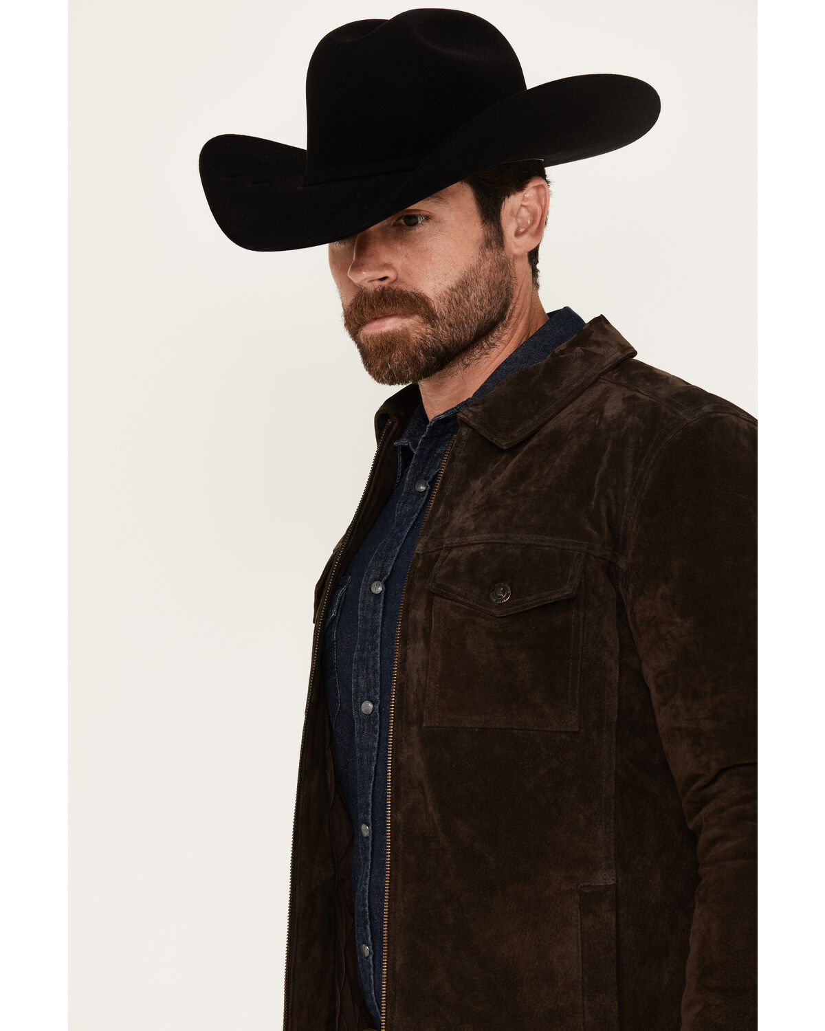 Cody James Men's Suede Hermitage Cromwell 2.0 Jacket | Boot Barn