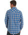 Image #2 - Wrangler 20X Men's Plaid Print Advanced Comfort Long Sleeve Western Shirt , , hi-res