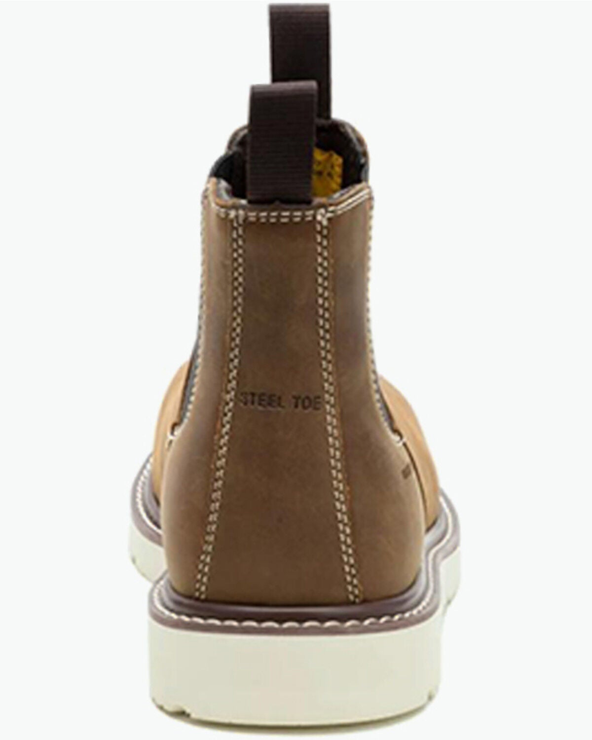 Image #5 - CAT Workwear Men's 6" Reclaimer Waterproof Wedge Work Boots - Steel Toe, Brown, hi-res