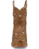 Image #4 - Black Star Women's Marfa Shortie Western Boots - Snip Toe, Caramel, hi-res