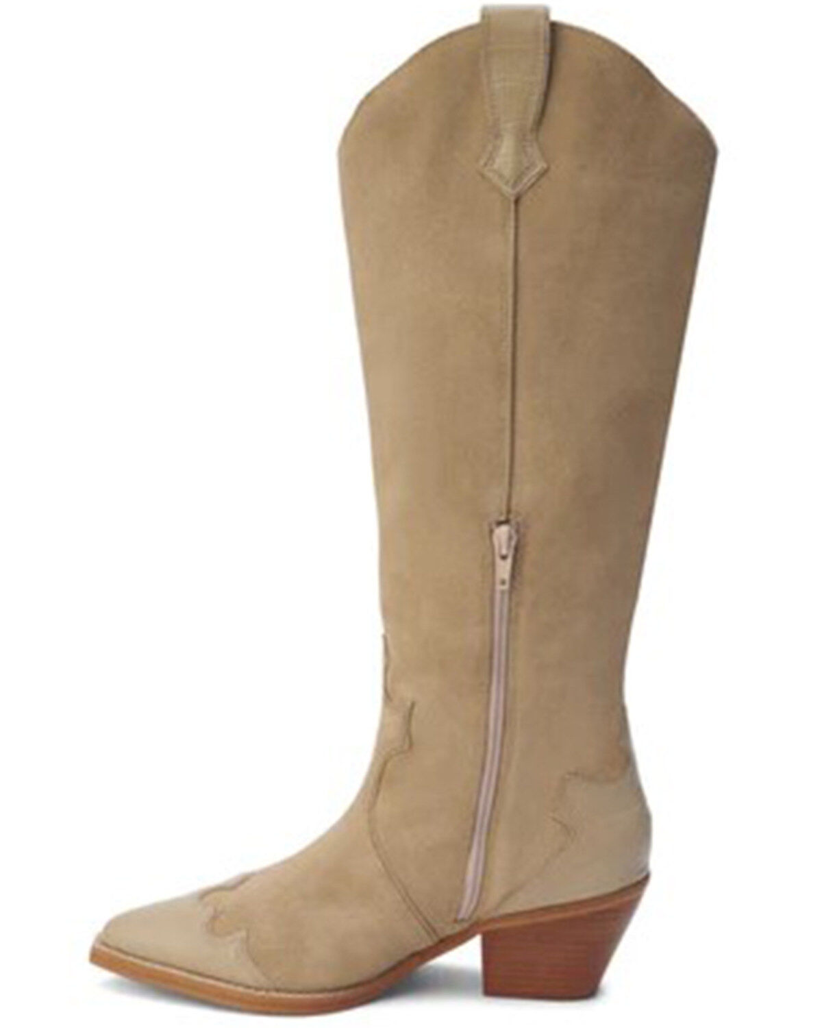 Image #3 - Coconuts by Matisse Women's Belmont Tall Western Boots - Snip Toe, Natural, hi-res