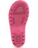 Image #7 - Western Chief Girls' Unicorn Fields Rain Boots - Round Toe, Pink, hi-res