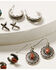 Image #2 - Shyanne Women's Canyon Sunset Crescent Earrings Set, Silver, hi-res
