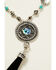 Image #2 - Shyanne Women's Shimmer Concho Tassel Jewelry Set - 2 Piece, Silver, hi-res