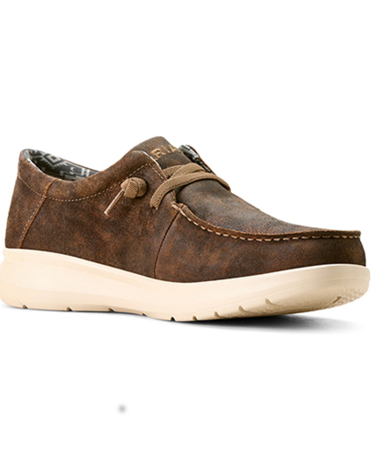 Ariat Men's Hilo Casual Shoes - Moc Toe, Brown, hi-res