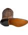 Abilene Women's 11" Tooled Inlay Western Boots, Brown, hi-res