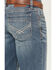Image #4 - Cody James Men's Hombre Wash Jackson Slim Straight Stretch Denim Jeans, Medium Wash, hi-res