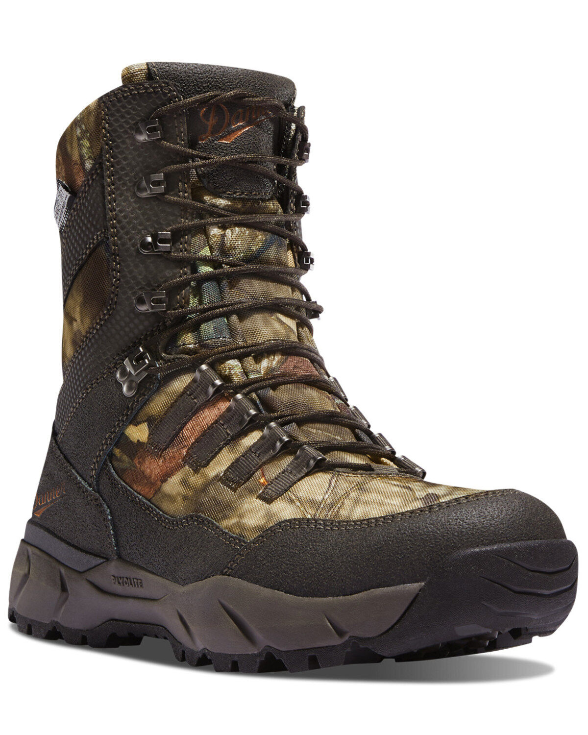 Danner Men's Vital Mossy Oak Hunting Boots - Soft Toe, Moss Green, hi-res
