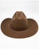 Image #5 - Rodeo King Men's 5X Fur Felt Top Hand Belly Western Hat , , hi-res
