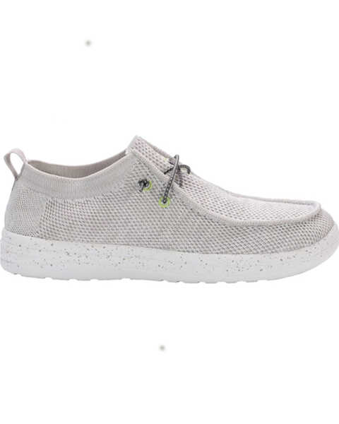 Image #2 - Lamo Footwear Men's Michael Slip-On Casual Shoes - Moc Toe , Light Grey, hi-res
