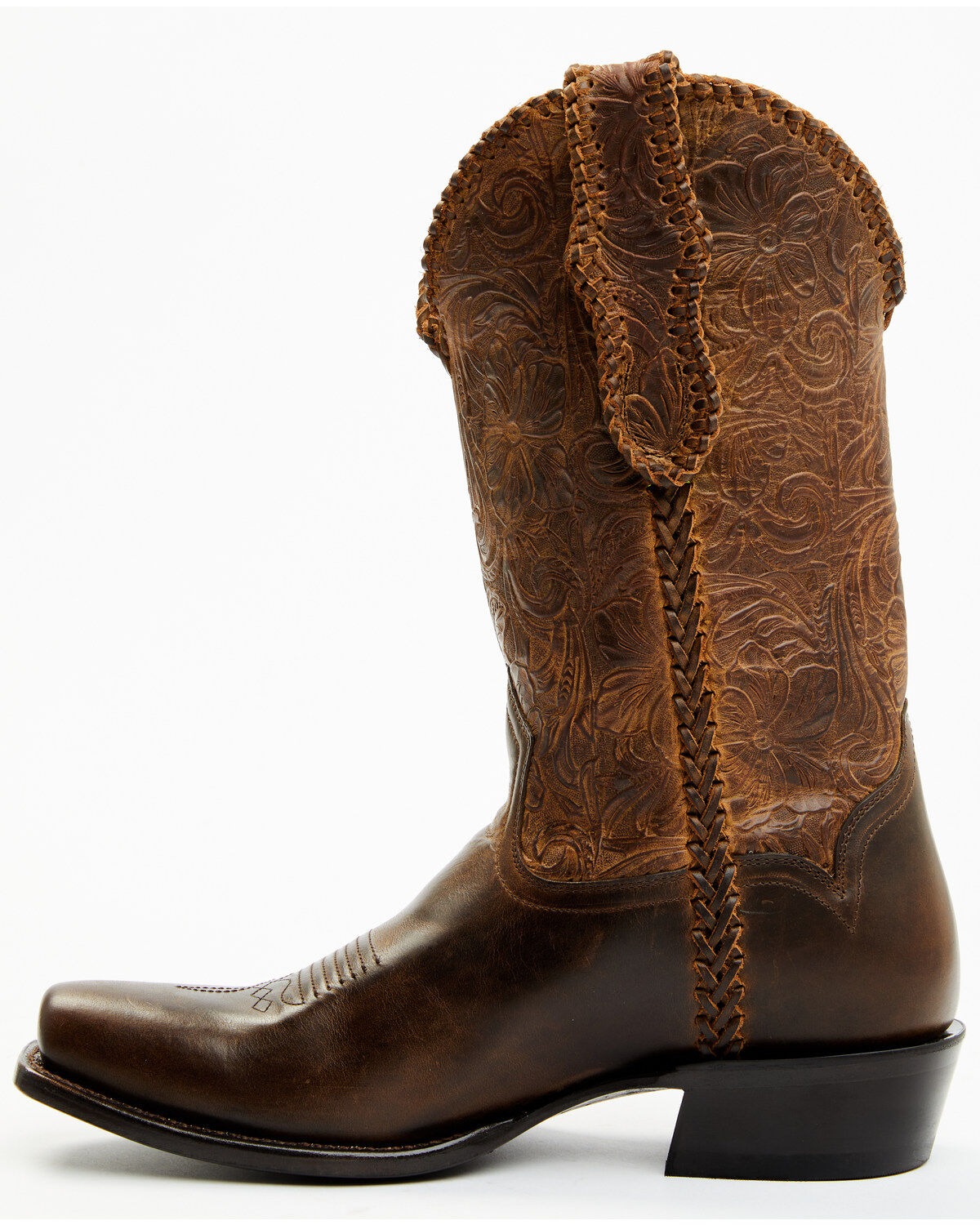 Product Name:  Moonshine Spirit Men's Pancho Tooled Western Boots - Square Toe