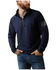 Ariat Men's FR Combat 1/4 Zip Work Pullover - Big & Tall, Navy, hi-res