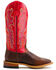 Image #2 - Macie Bean Women's Old Town Road Western Boots - Broad Square Toe, Red, hi-res