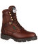 Image #1 - Georgia Men's Homeland Steel Toe Waterproof Work Boots, Brown, hi-res