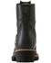 Image #3 - Ariat Men's 8" Logger Shock Shield Waterproof Work Boots - Soft Toe, Black, hi-res