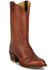 Image #1 - Tony Lama Men's Marco Western Boots - Round Toe, Cognac, hi-res