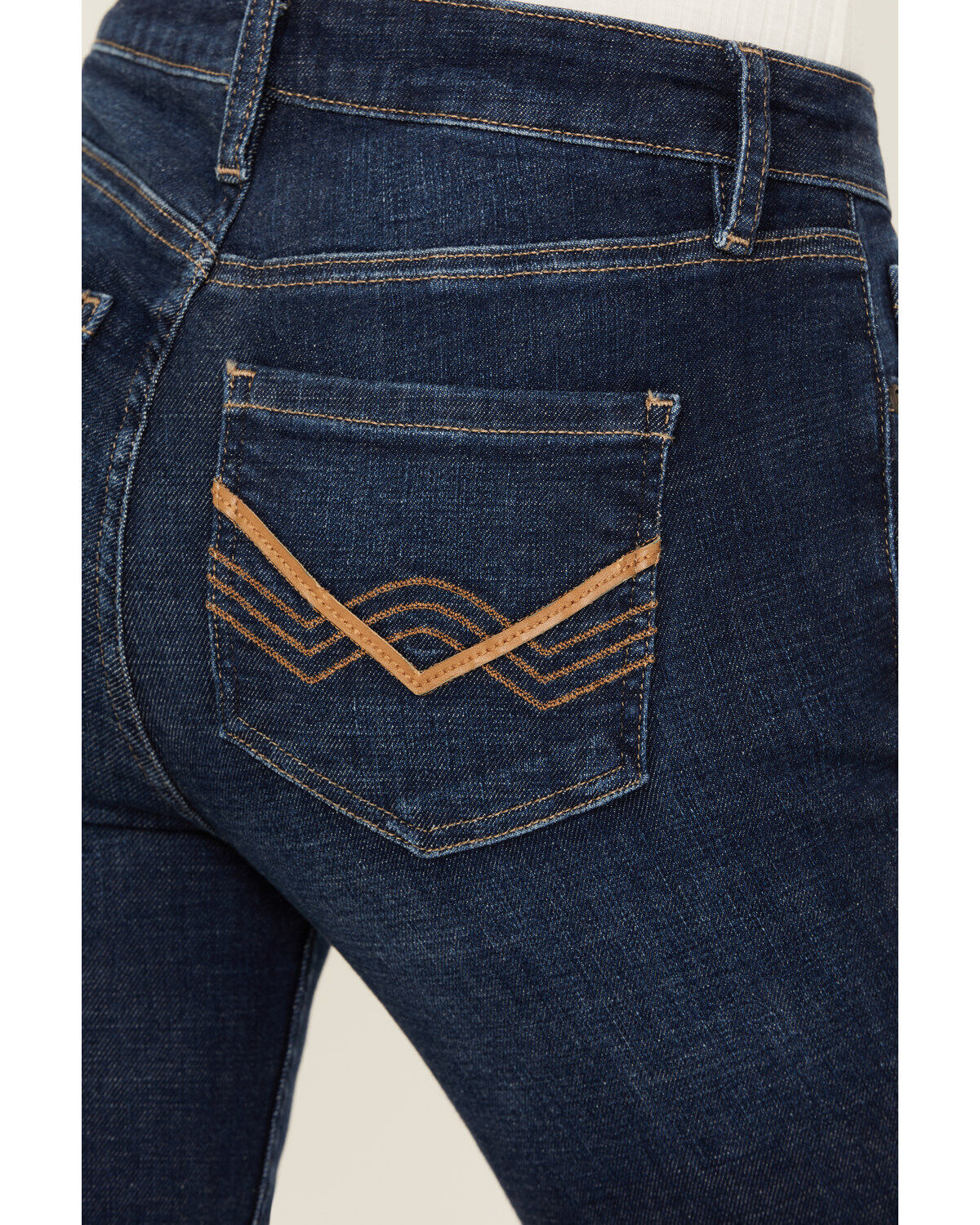 Image #4 - Idyllwind Women's Rebel Janie Dark Wash Mid Rise Bootcut Jeans, Dark Wash, hi-res