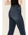 Image #3 - Rock & Roll Denim Women's Seamed Bell Bottom Jeans, Blue, hi-res