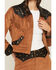 Image #3 - Show Me Your Mumu Women's Wilson Faux Suede Fringe Jacket, Tan, hi-res