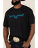 Image #1 - Kimes Ranch Men's Black Outlier Graphic T-Shirt, Black, hi-res