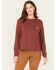 Image #1 - Carhartt Women's Loose Fit Lightweight Long Sleeve Pocket T-Shirt, , hi-res