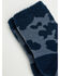 Image #2 - Boot Barn Boys' Briar Cow Print Socks, Navy, hi-res
