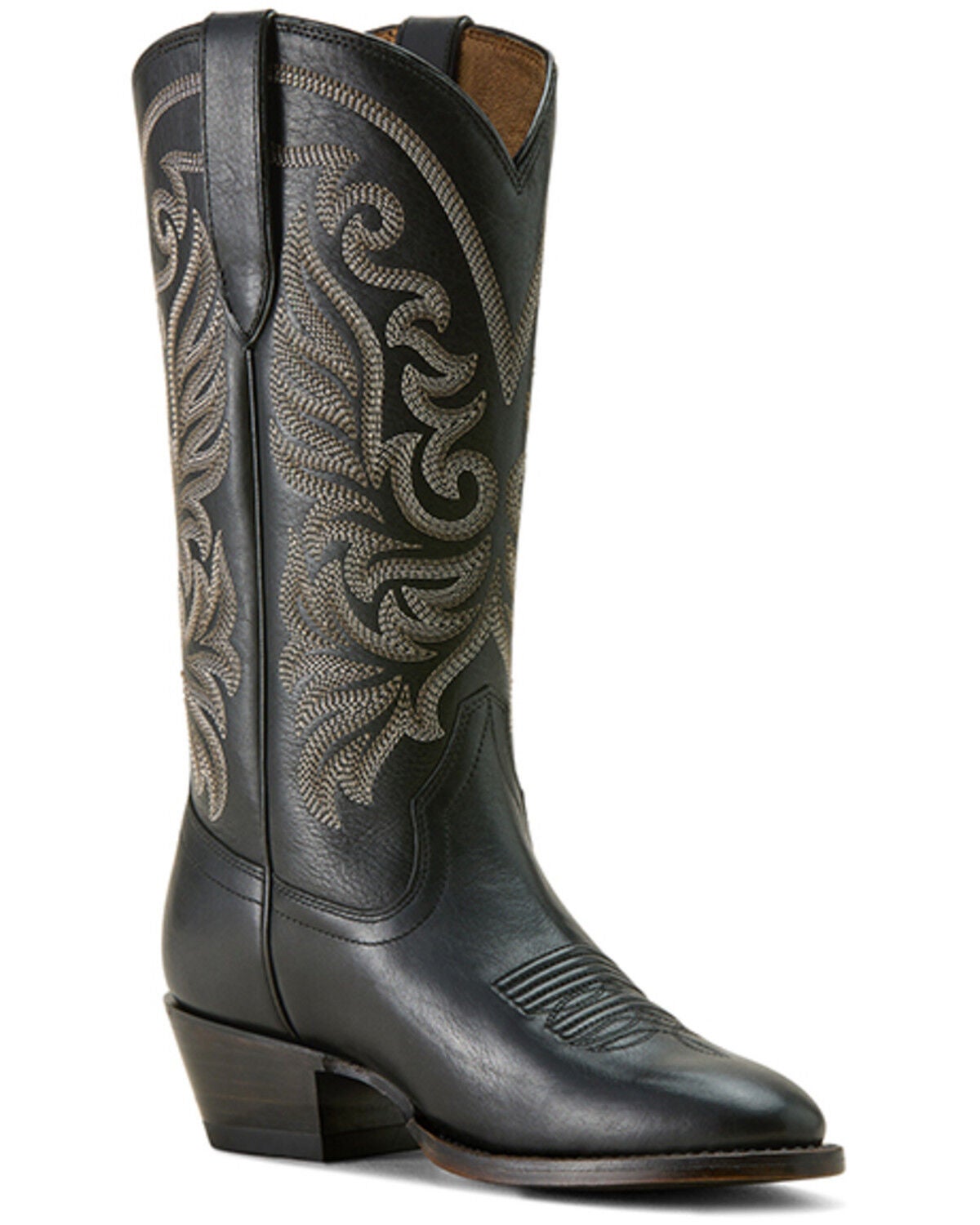 Ariat Women's Louella Western Boots - Round Toe, Black, hi-res