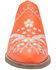 Image #4 - Laredo Women's Wildflower Mules - Snip Toe, Orange, hi-res