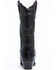 Image #5 - Dan Post Women's Black Caiman Belly Western Boots - Snip Toe, , hi-res