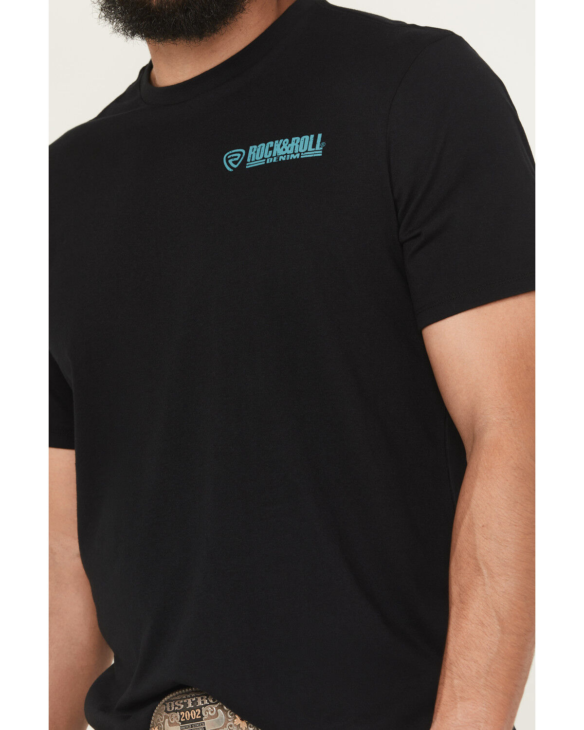 Rock & Roll Denim Men´s Steerhead Short Sleeve GraphicT-Shirt teamlce.in - Image 5