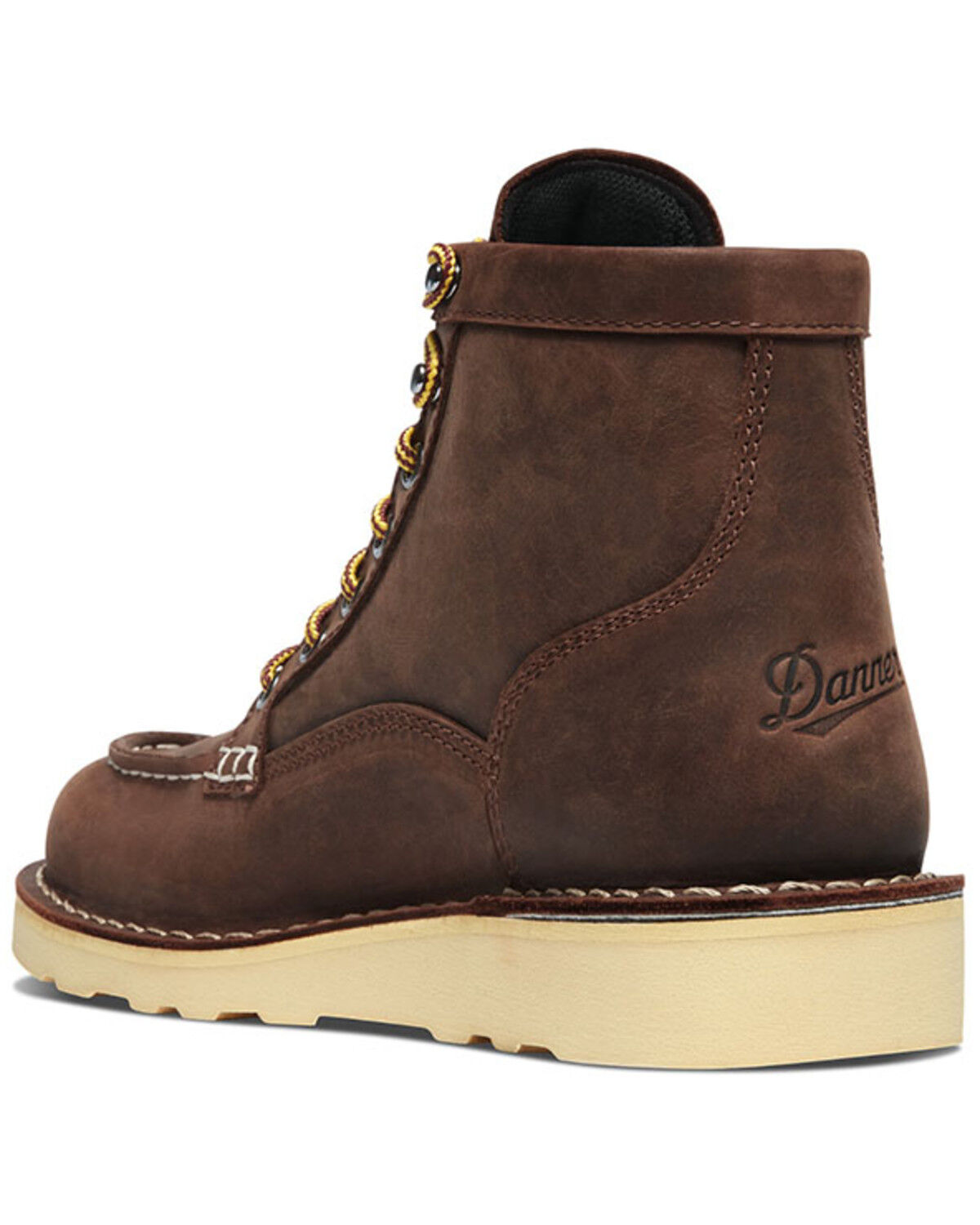 Image #3 - Danner Women's Bull Run GTX 6" Moc Work Boots - Soft Toe, Brown, hi-res