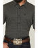 Image #3 - Cody James Men's Shiloh Micro Floral Print Short Sleeve Button-Down Stretch Western Shirt, Black, hi-res