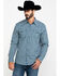 Image #5 - Cody James Men's Harvest Check Plaid Long Sleeve Western Shirt , , hi-res